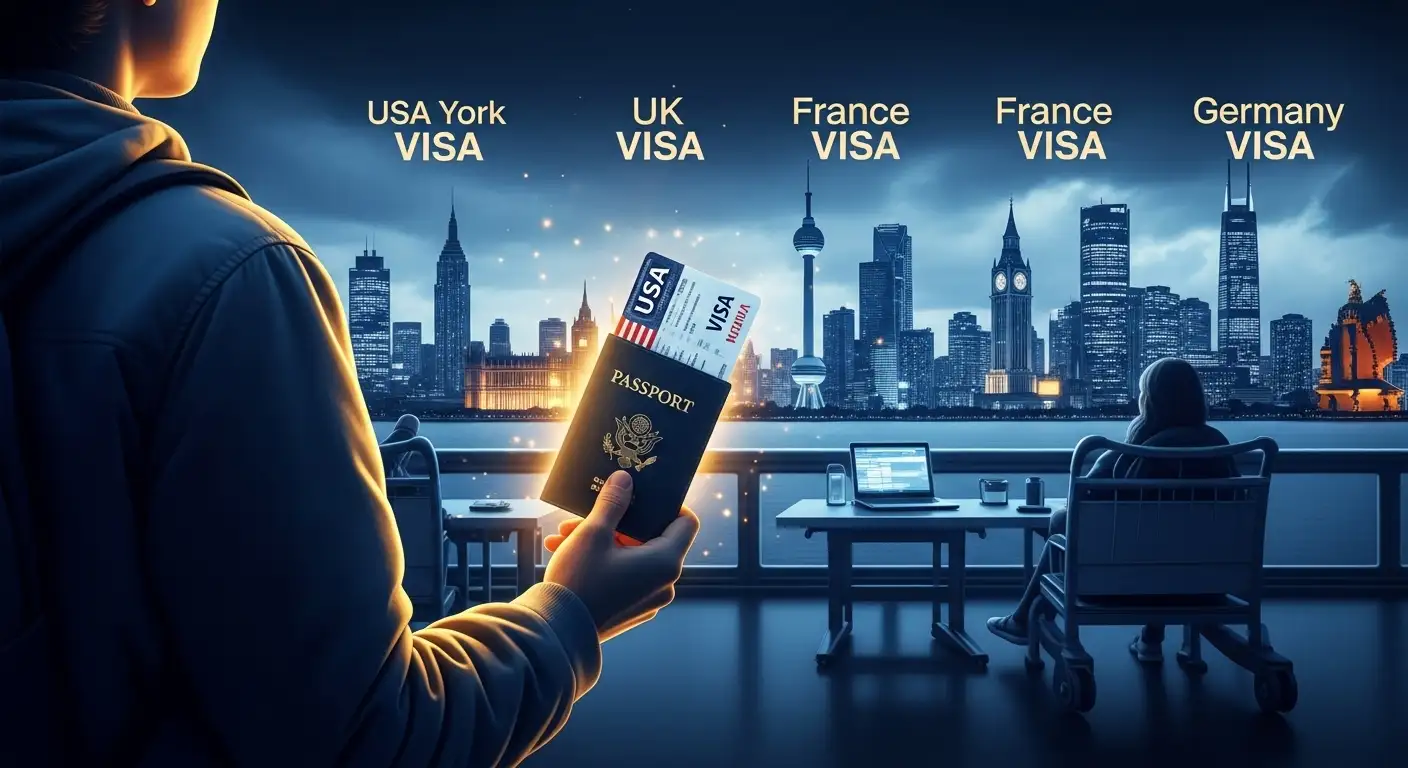 The Ultimate Visa Strategy Guide for the USA, UK, France & Germany!